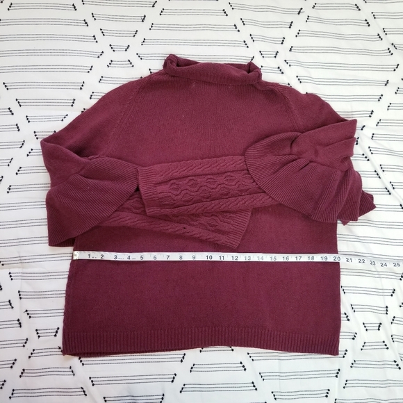 Anthropologie - Ruffle high neck Sweater - Picture 4 of 8